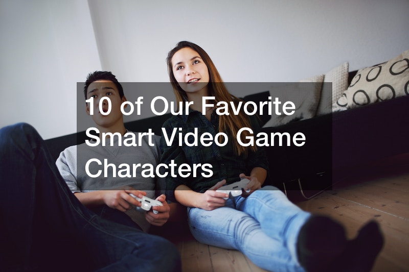 10 of Our Favorite Smart Video Game Characters